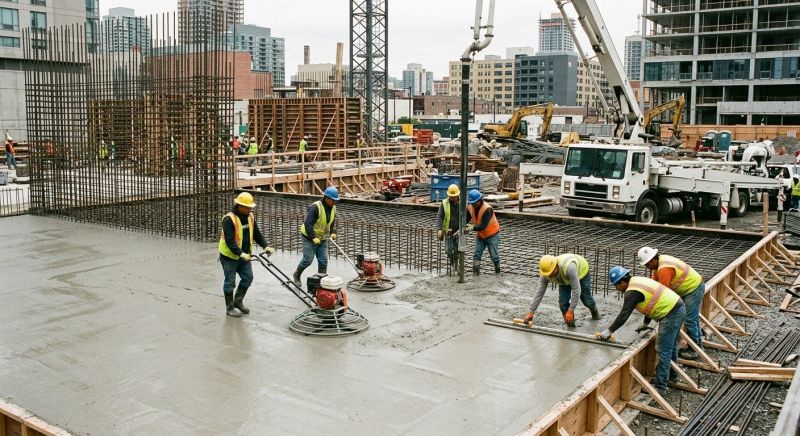 Commercial Slab Installation in Gig Harbor, WA