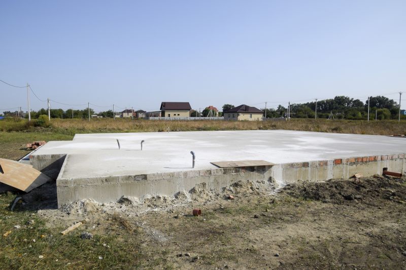 Foundation Slab Construction in Fort Worth, TX