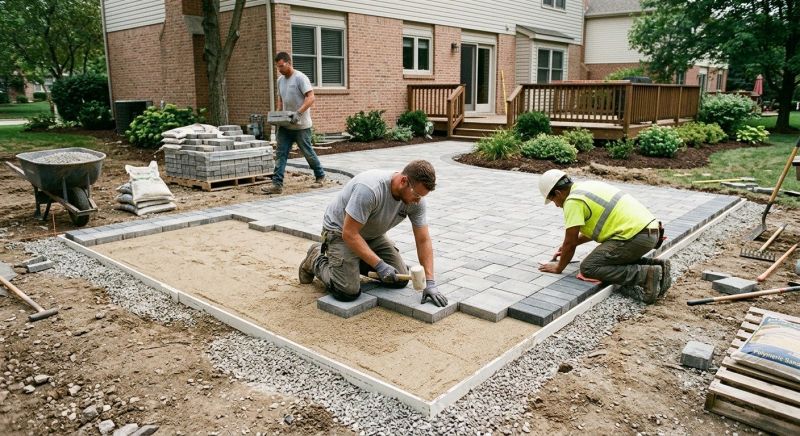 Paver Patio Construction in Norwalk, CT
